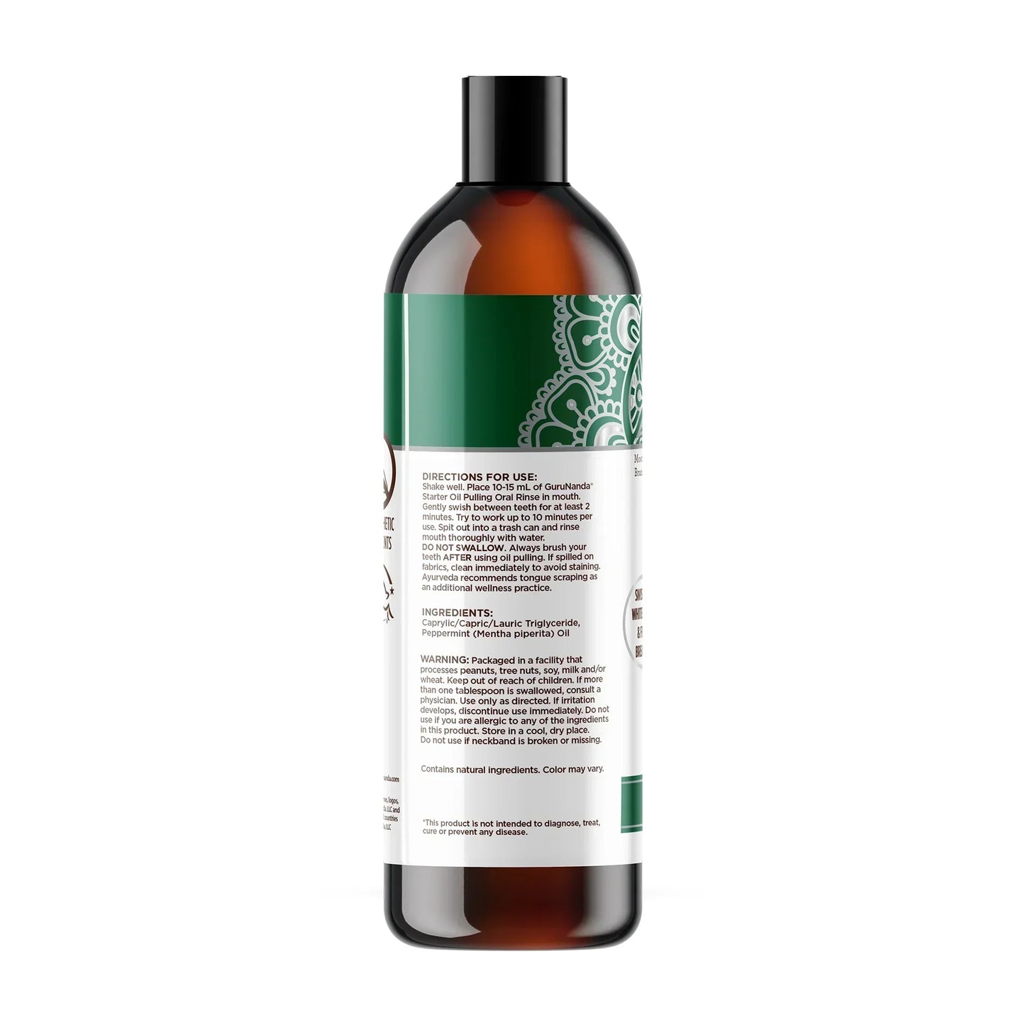 Coconut & Peppermint Oil Pulling, Starter Kit – 8 fl oz