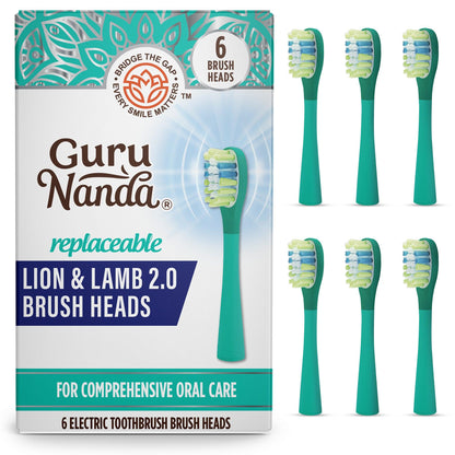 Lion & Lamb 2.0 Replacement Brush Heads – 6 Pack