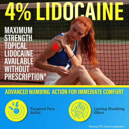 Lidocaine Pain Relief Spray with Magnesium