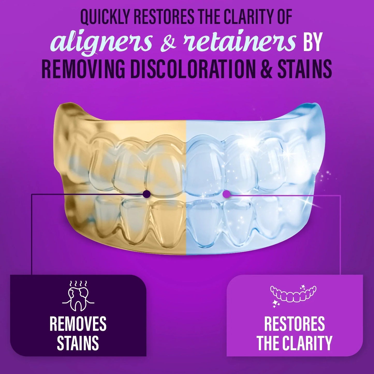 Aligner & Retainer Foam Cleaner – 3.38 fl oz