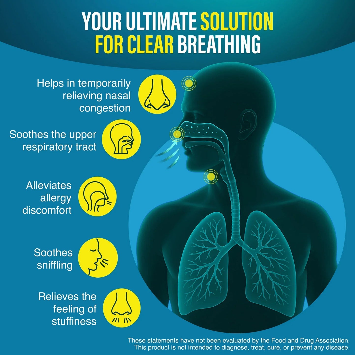 Non-Medicated Vapor Inhaler - 1 Count