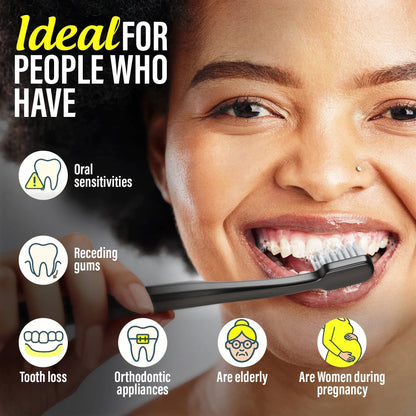 Yin Yang Extra Soft Bristles Toothbrush – 2 Pack