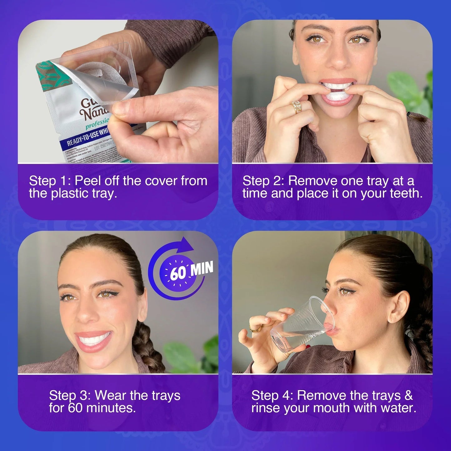 Professional Whitening Trays – 7 Treatments
