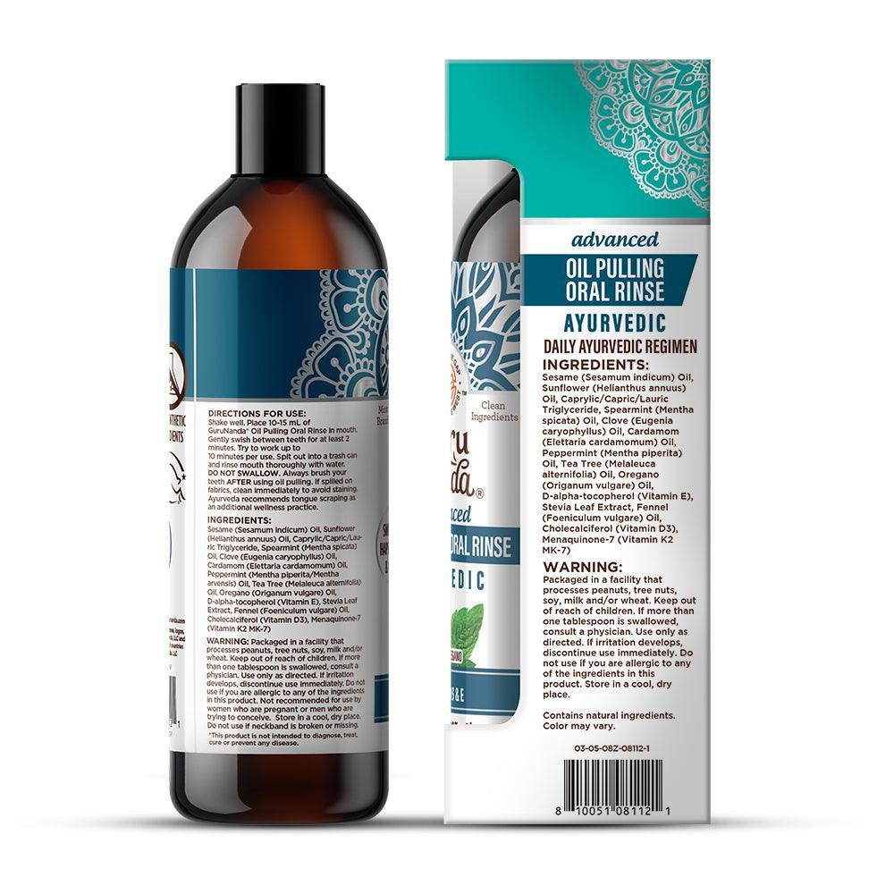 Advanced Oil Pulling with Sesame & Oregano – 8 fl oz