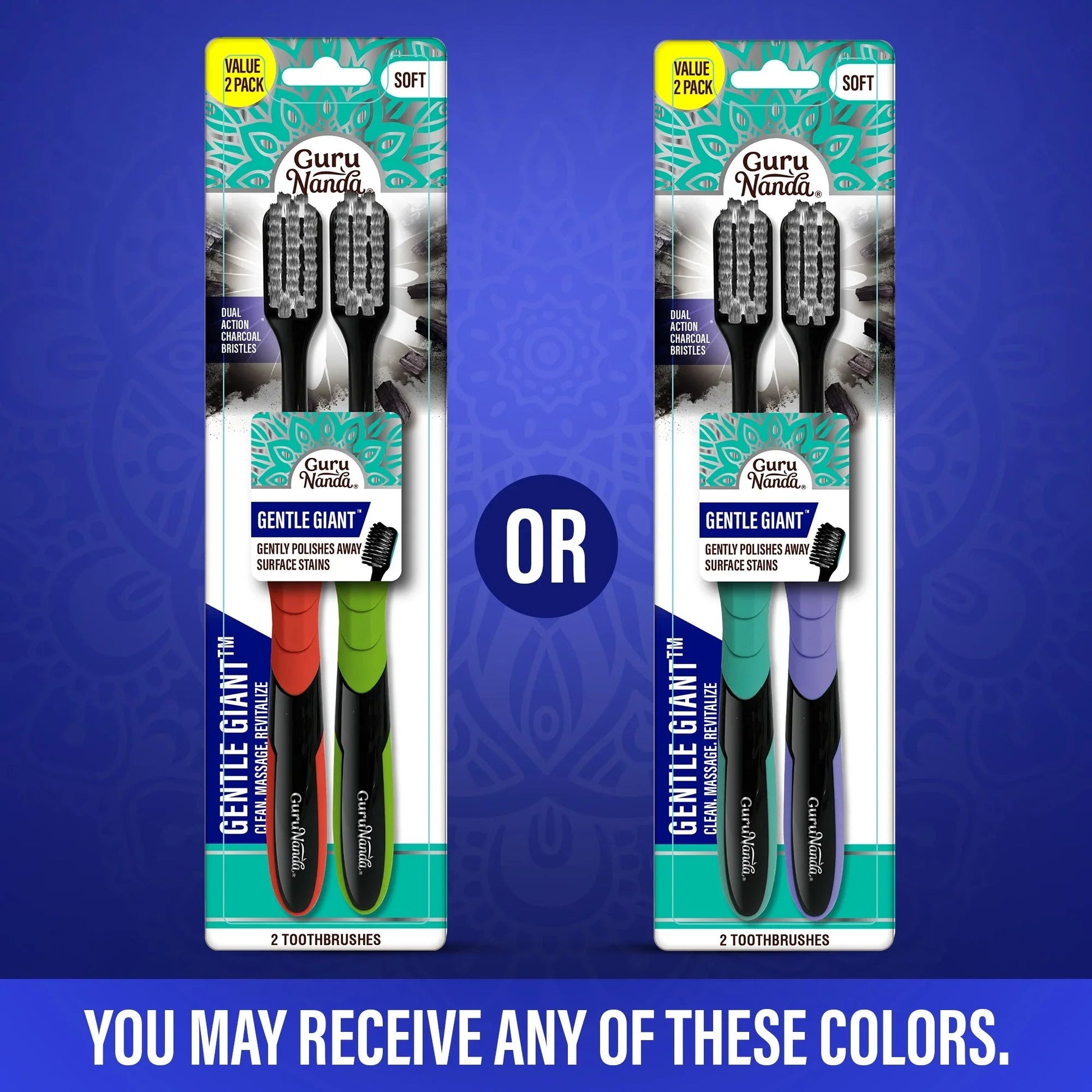 Gentle Giant Whitening Spiral Toothbrush