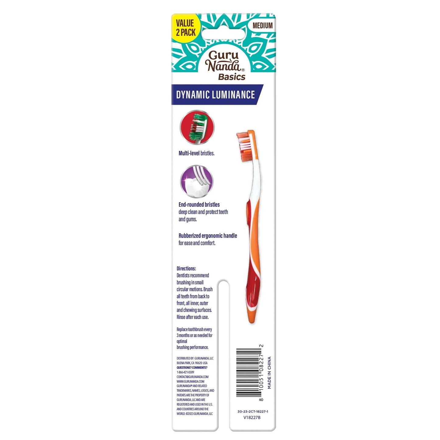 Dynamic Luminance Toothbrush – 2 Pack