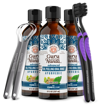 Advanced Oil Pulling with Sesame & Oregano – 8 fl oz