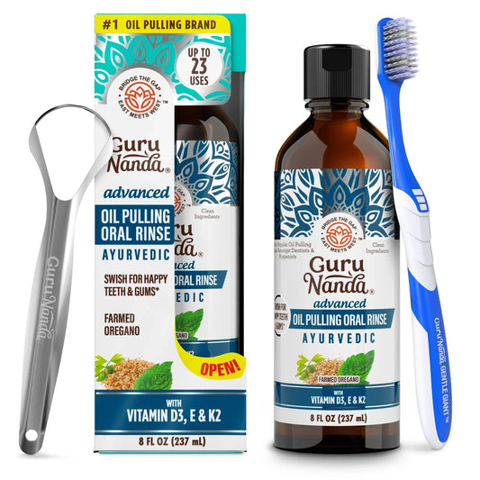 Advanced Oil Pulling with Sesame & Oregano – 8 fl oz