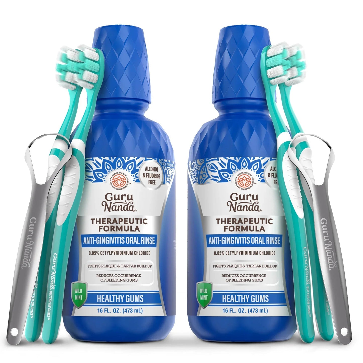 Healthy Gums Oral Rinse, Wild Mint