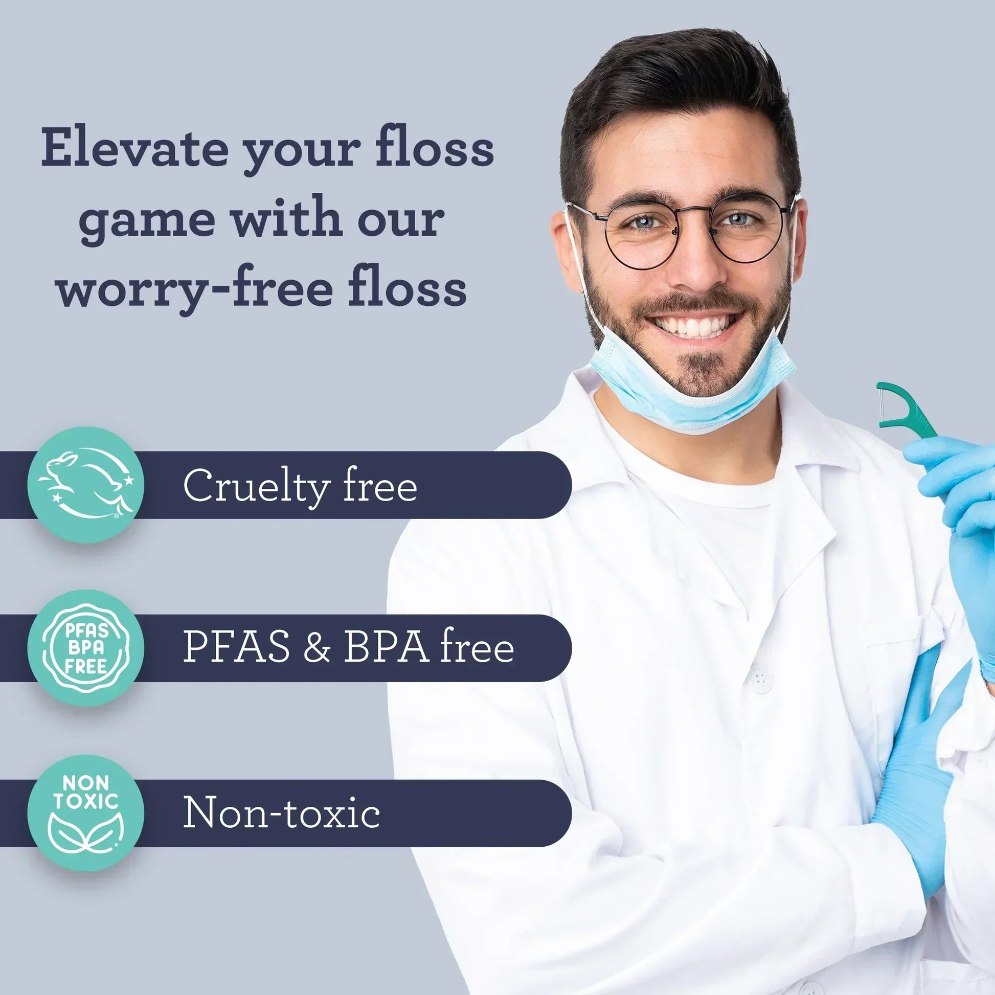 Dual Slickers Floss Picks