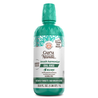 Fresh Breath Harmonizer Oral Rinse, Wild Mint