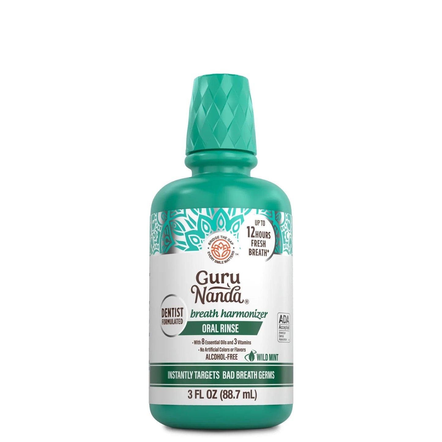 Fresh Breath Harmonizer Oral Rinse, Wild Mint