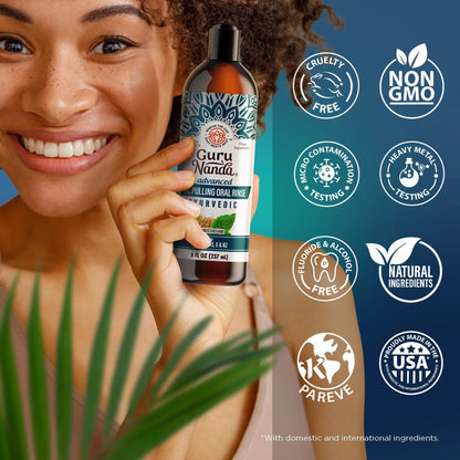 Advanced Oil Pulling with Sesame & Oregano – 8 fl oz