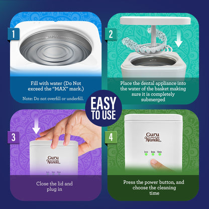 Retainer & Denture Cleaning Pod