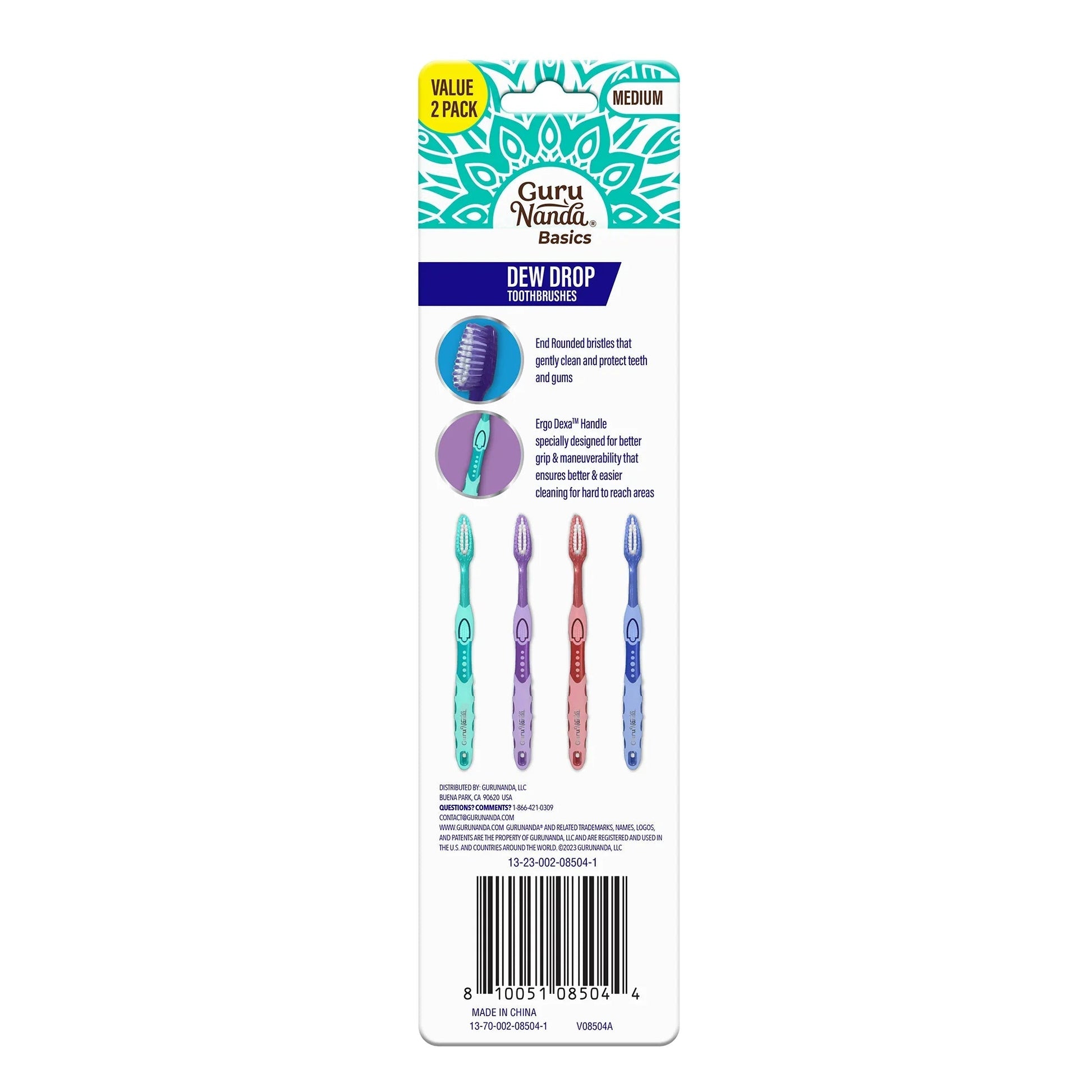Dew Drop Toothbrush – 2 Pack