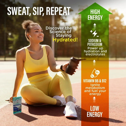 Hydramate Electrolyte Drink Mix, Lemon Lime – 2 Count