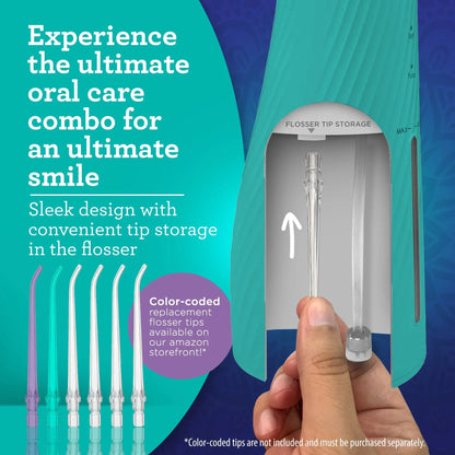 Lion & Lamb 2.0 Portable Sonic Toothbrush & Water Flosser