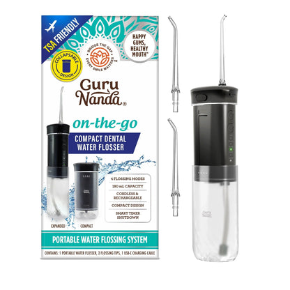 Compact Dental Water Flosser (180 ml)