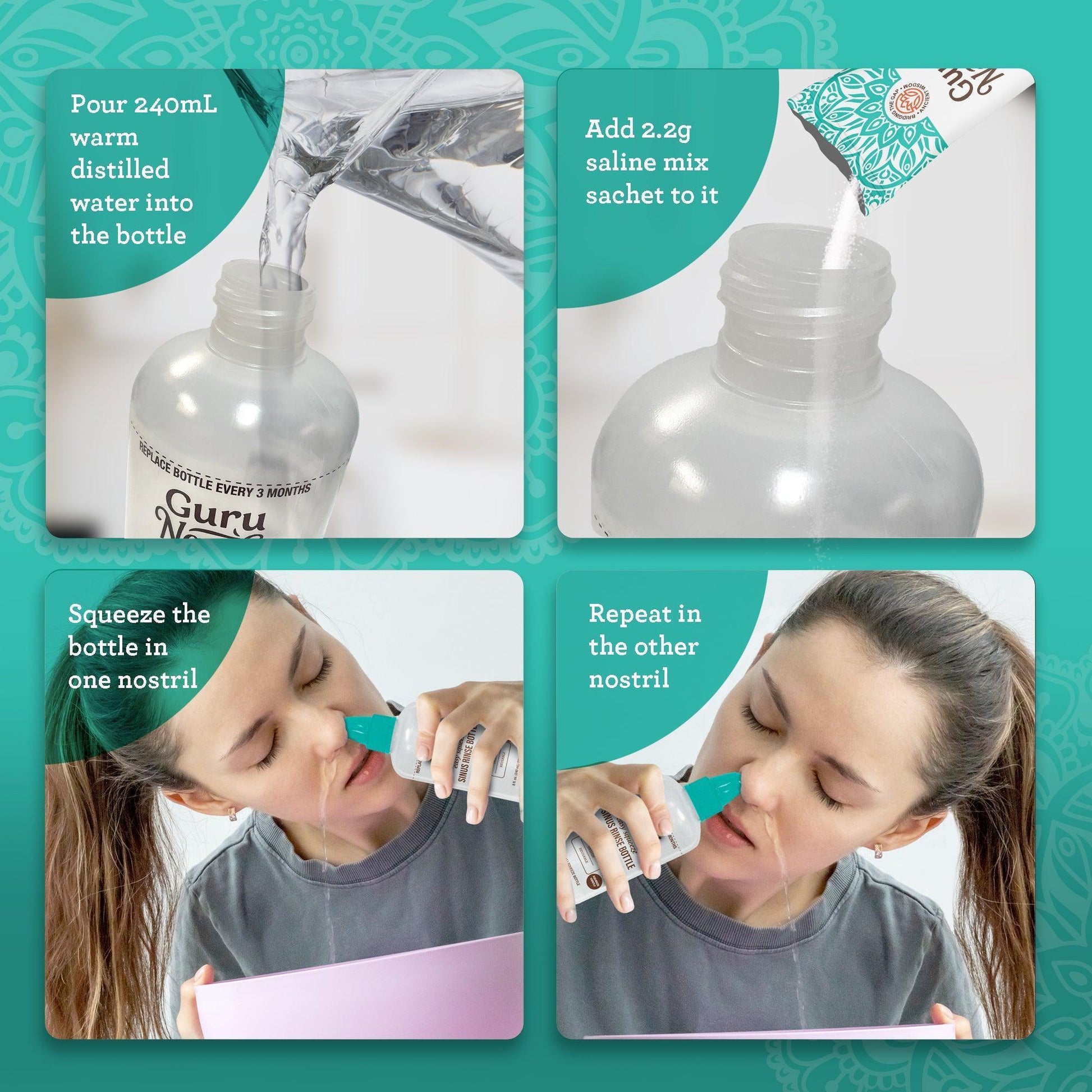 Sinus Rinse Bottle