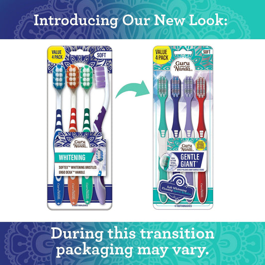 Gentle Giant Whitening Spiral Toothbrush