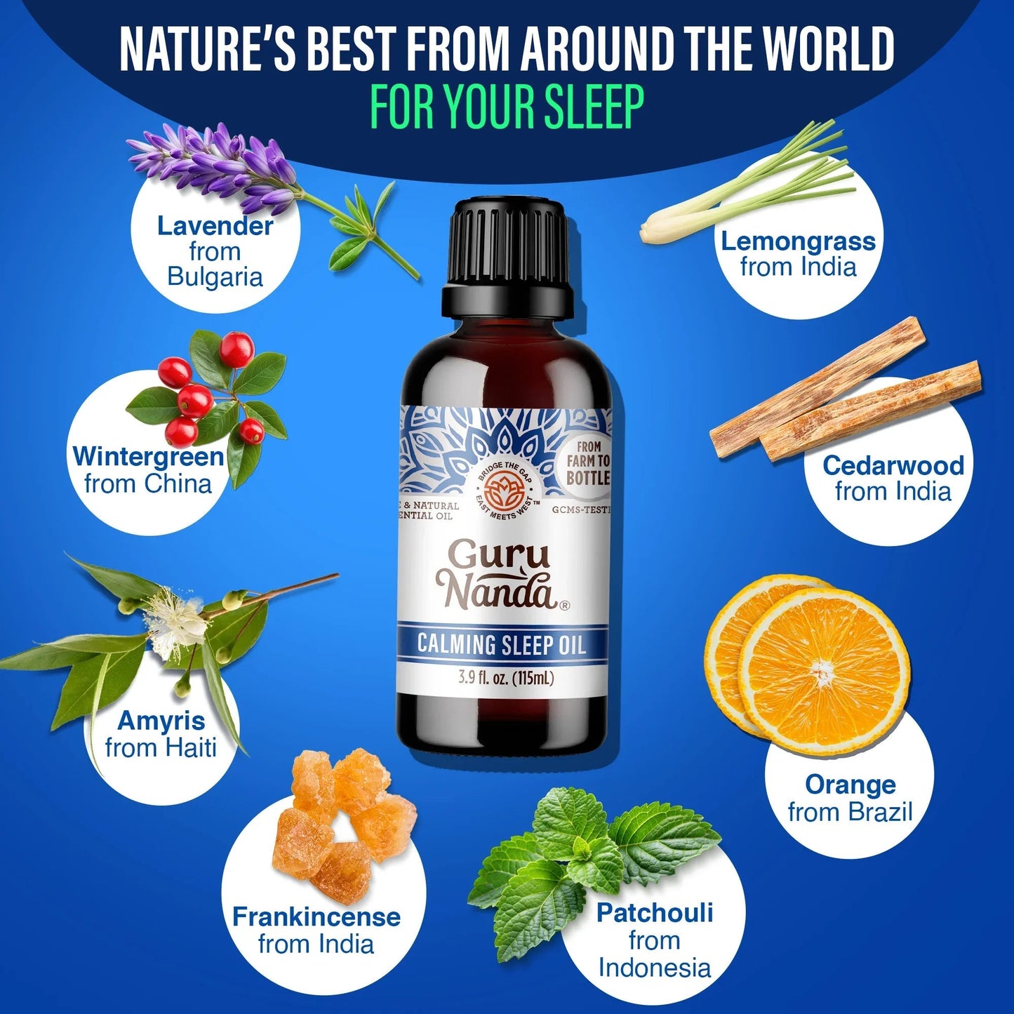Calming Sleep Essential Oil – 3.9 oz