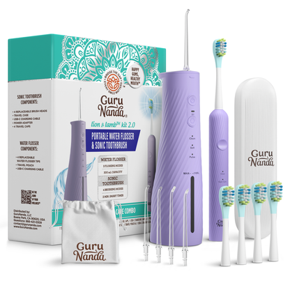 Lion & Lamb 2.0 Portable Sonic Toothbrush & Water Flosser