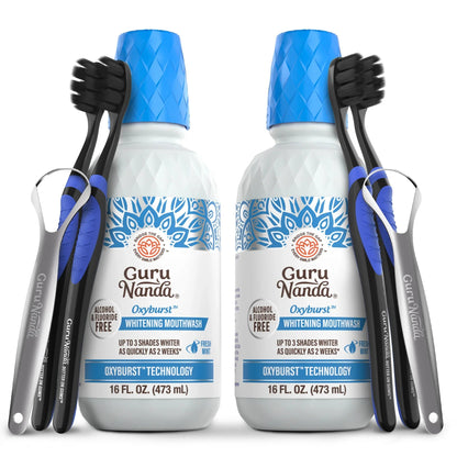 Oxyburst Whitening Oral Rinse, Fresh Mint
