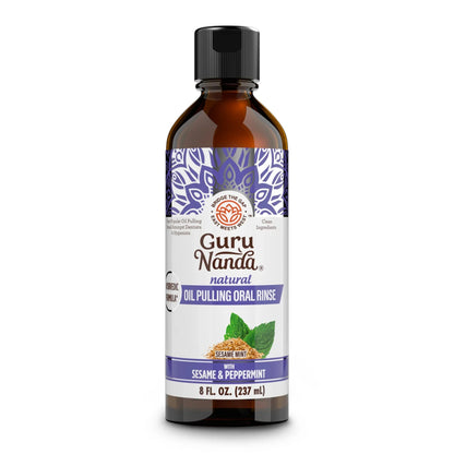 Sesame & Peppermint Oil Pulling – 8 fl oz