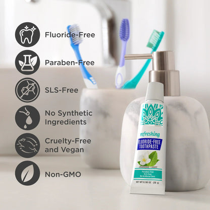 Hydroxyapatite Toothpaste, Jasmine Mint – 0.98 oz