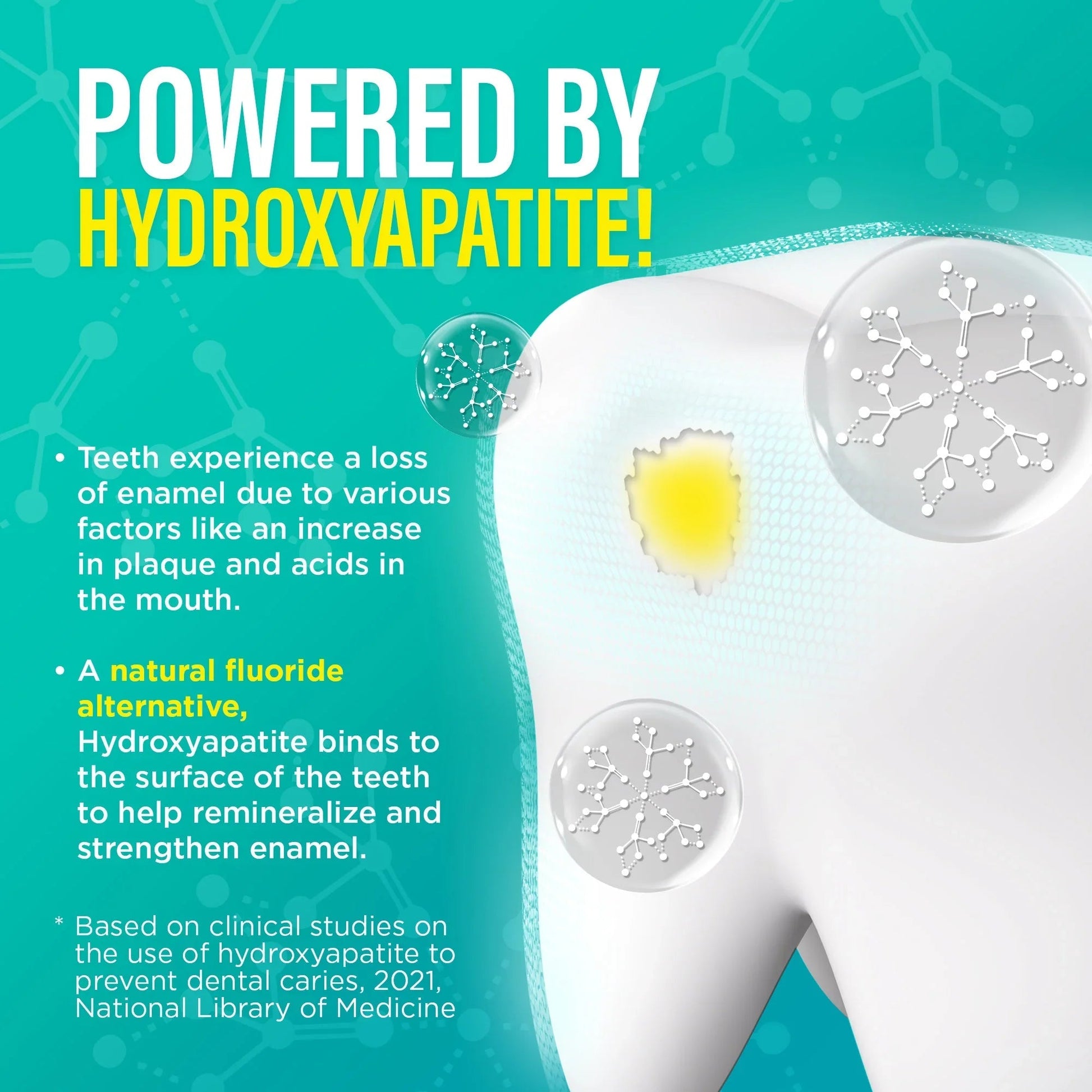 Hydroxyapatite Toothpaste, Jasmine Mint – 0.98 oz