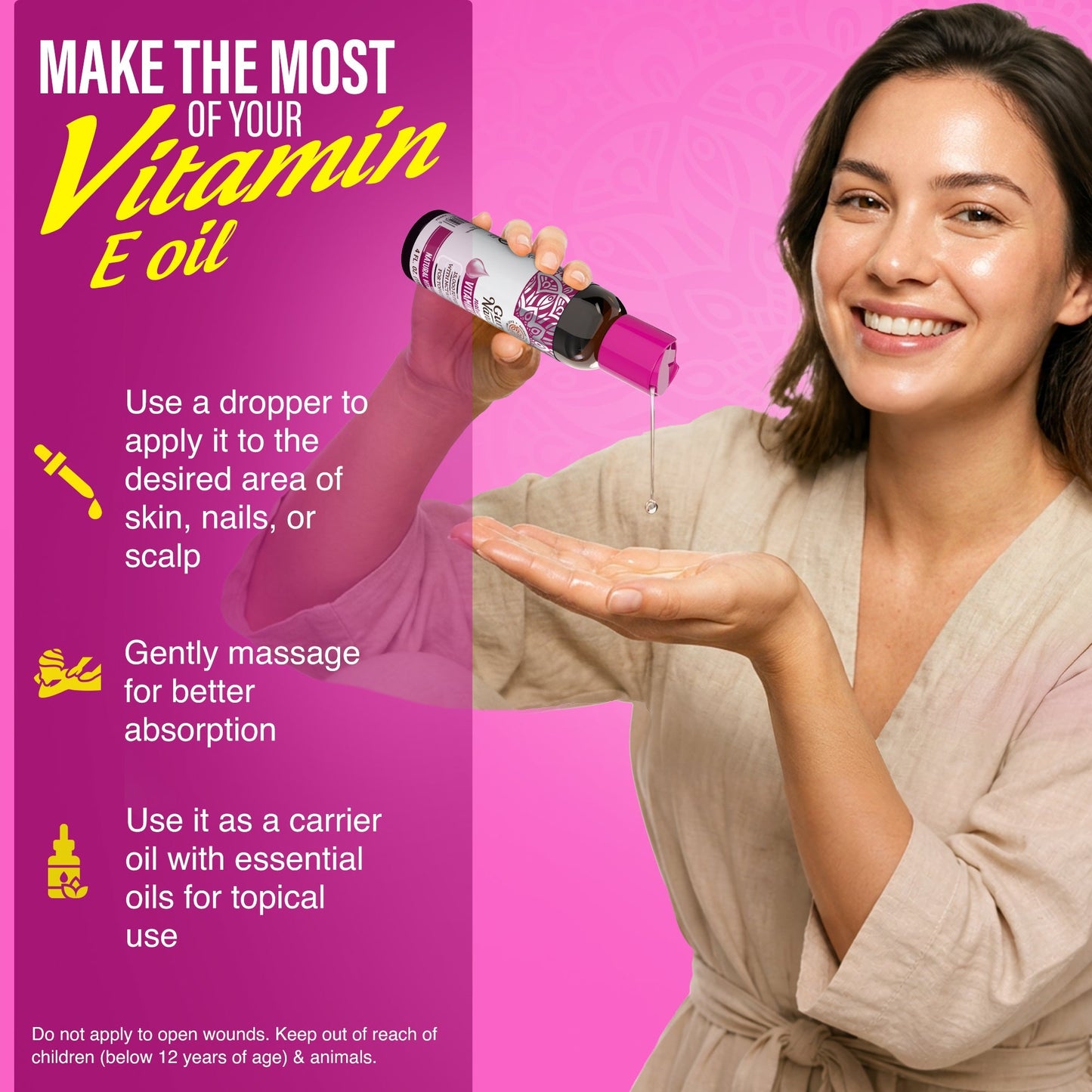 Vitamin E Oil 15,000 IU – 4 oz