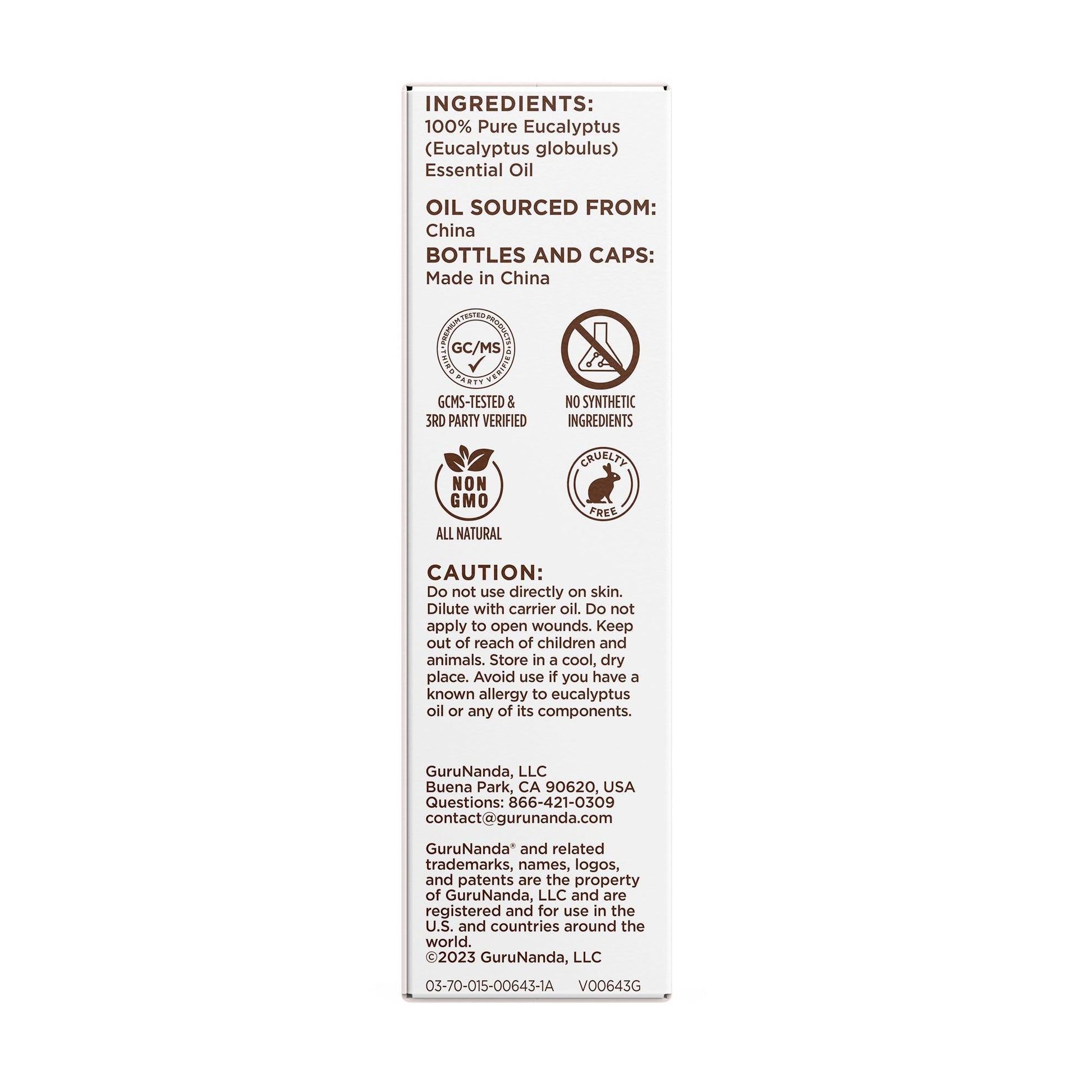Eucalyptus Essential Oil, 15 ML – 1 Pack