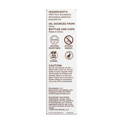 Eucalyptus Essential Oil, 15 ML – 1 Pack