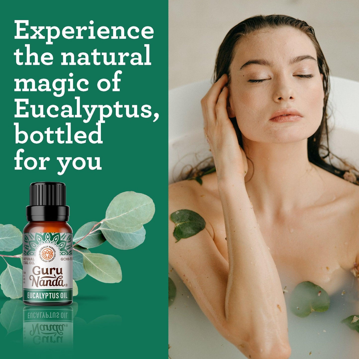 Eucalyptus Essential Oil, 15 ML – 2 Pack