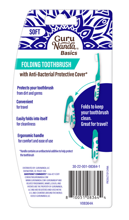 Folding Travel Toothbrush