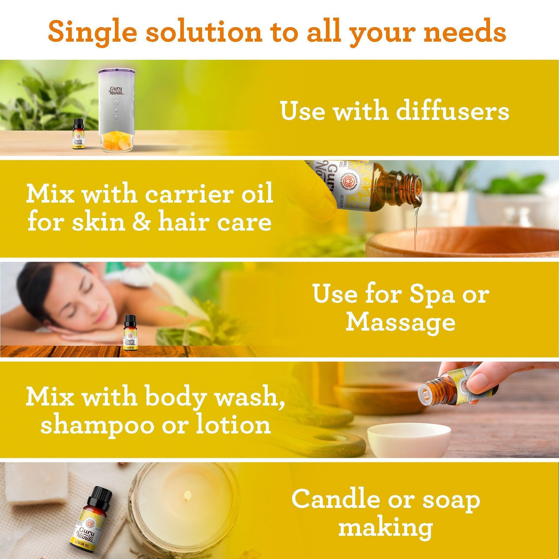 Lemon Essential Oil, 15 ML - 1 PK