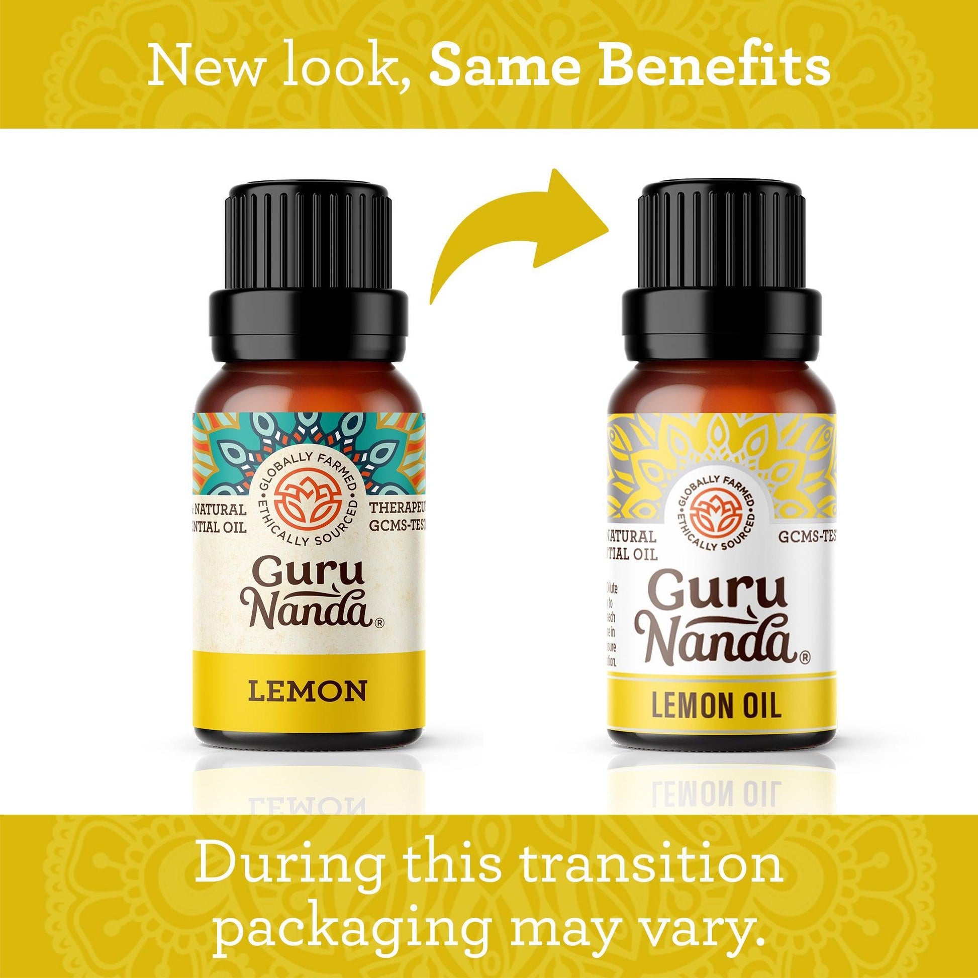 Lemon Essential Oil, 15 ML - 2 PK