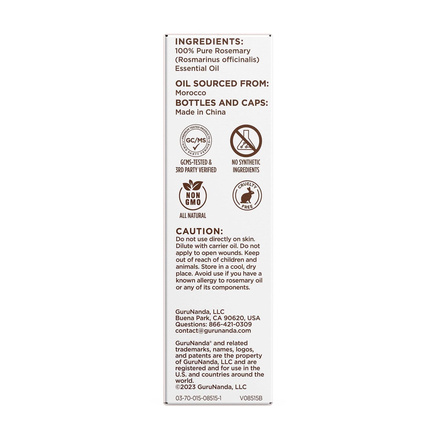 Rosemary Essential Oil, 15 ML - 1 Pk